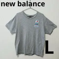 new balance ニューバランス 半袖Tシャツ グレー Lサイズ メンズ