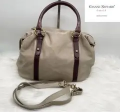 ✨王道の極美品✨ ジャンニノターロ ショルダーバック 2way