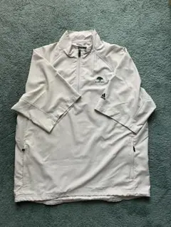 adidasアディダス　ハーフジップシャツ