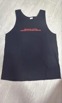 UNITED ATHLE タンクトップ Lサイズ　ネイビー