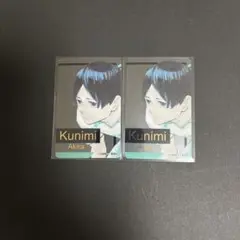 【ハイキュー】ファンパーク 箔押しクリアカード 国見