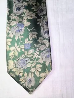 YVES SAINT LAURENT 高級シルク 花柄ジャカード