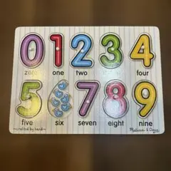 Melissa & Doug 数のパズル 90711