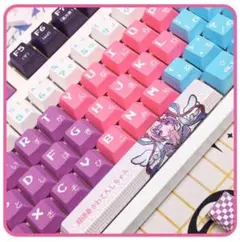 超てんちゃん キーキャップ 英語語配列 PBT 熱昇華印刷 可愛い