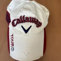 Callaway Diablo Edge キャップ ホワイト/レッド