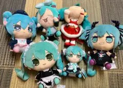 初音ミクぬいぐるみ　6点セット　オークション