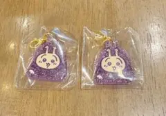【新品未開封】ちいかわ てんしとあくま ミニラメアクリルチャーム うさぎ