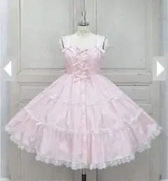 ロリィタ Metamorphose シャーリングティアードジャンパースカート