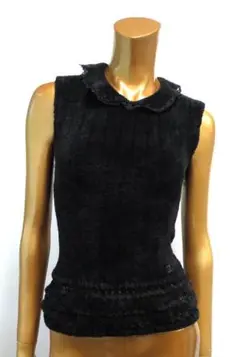 大人気☆CHANEL☆シャネル☆02A☆フワフワ☆トップス☆ベスト!!