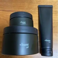 +hunt ジェル、グリース、ワックスのセット