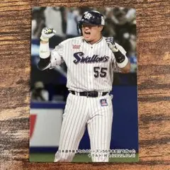 プロ野球チップスカード ヤクルト 村上宗隆 56号ホームラン