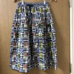 CUBESHUGARパッチワークスカート