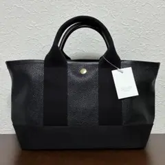 新品✨スコッチグレイン ネオレザー ミニ トートバッグ ブラック トプカピ 黒