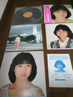 倉沢淳美さん　LPアルバムレコード(中古品)