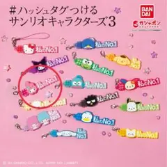 サンリオキャラクターズ3 #ハッシュタグつける マイメロディ