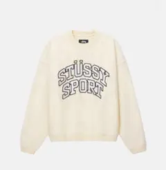 STSSY SPORT RELAXED OVERSIZED CREW