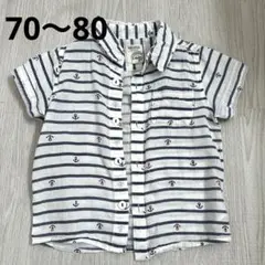 ベビー服　半袖　シャツ　80