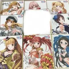 アイドルうぉ〜ず　～100人のディーバと夢見がちな僕～ ミニ色紙　8枚セット