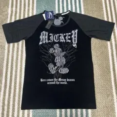 Disney［Mickey Mouse Raglan T-shirt］M 新品