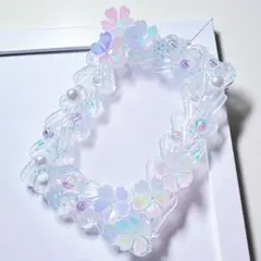 ホイップデコ 硬質ケース トレカ 紫陽花 デコ 高透明 クリア 硬質カード