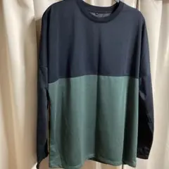ワークマン　バイカラー長袖Ｔシャツ　メンズ