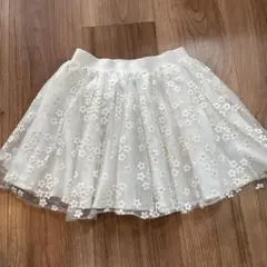 mayoral 花柄チュールスカート 6号