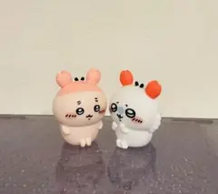ちいかわソフビフィギュア かになももんが&古本屋 セット♡
