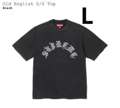 L Supreme Old English S/S Top