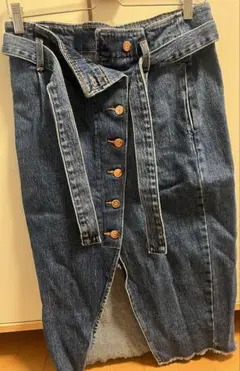 ZARA デニムタイトスカート スカート　アメリカン