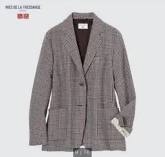 極美品✨】特価✨】UNIQLO INES ツイード　テーラードジャケット　M
