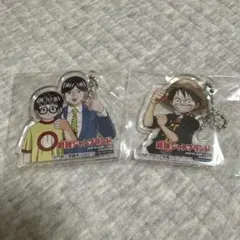 新品未使用★最強ジャンプランド ONE PIECE ルフィ アクリルキーホルダー