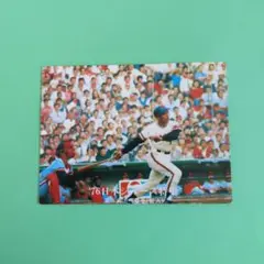 カルビープロ野球カード1977年王選手
