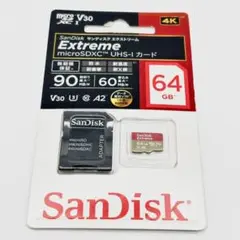 【新品】SanDisk Extreme microSDXC 64GB