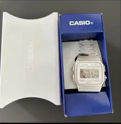CASIO F-91W デジタル腕時計 シルバー