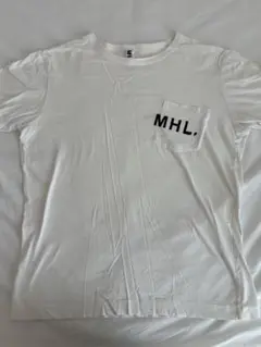MHL. ホワイト Tシャツ Lサイズ
