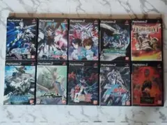 【ps2】機動戦士ガンダムシリーズ PS2ソフト 10本セット（送料込み）