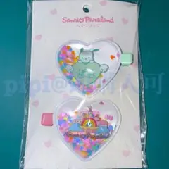② ポチャッコ ヘアクリップ ピューロランド サンリオ ハートオンキャラクター