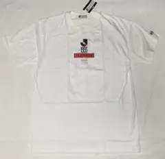 90s 新品 Jリーグ tシャツ TEE 半袖 L ロゴ プリント 未使用 白