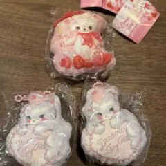 専用　ドリーミンタイニーペッツ・クッションチャーム　フルコンプ　3セット　ガチャ 全部揃ってます!!】ドリーミンタイニーペッツ・クッション