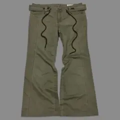 Rare 00s Japanese Label Baggy flare pant