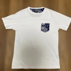 beams Heart 白シャツ　ビームス　メンズ　ワンポイント