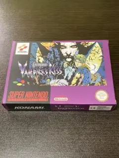SFC キャッスルヴァニア ヴァンパイアキス(海外版 悪魔城ドラキュラXX)箱付