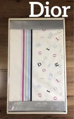 Christian Dior フラットシーツ 140-240