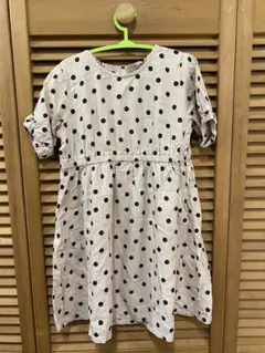バースデイ　ドット柄　ワンピース【美品】110㎝