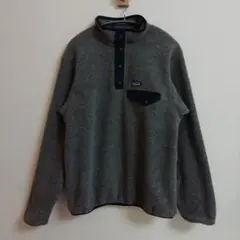 patagoniaフリースプルオーバーBoysXXL