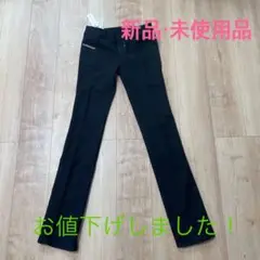 《未使用品》タグつき!DIESEL(ディーゼル)ブラックデニム