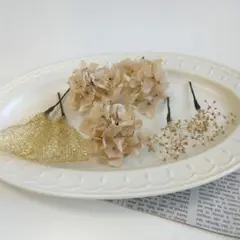 ヘッドパーツ 髪飾り プリザーブド 成人式 前撮り 浴衣