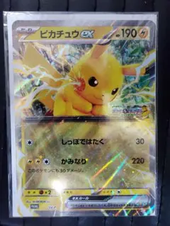 ピカチュウ exカードとスタンプ帳 ポケモンスタンプラリー2025 JR東日本