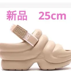新品　UGG アーイヤーaww yeah ベージュ driftwood 厚底