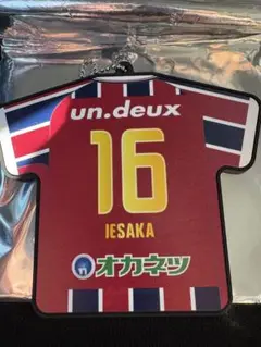 ファジアーノ岡山　ユニ型ラバーキーホルダー　16家坂